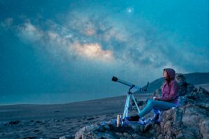 Liwa night sky Abu Dhabi